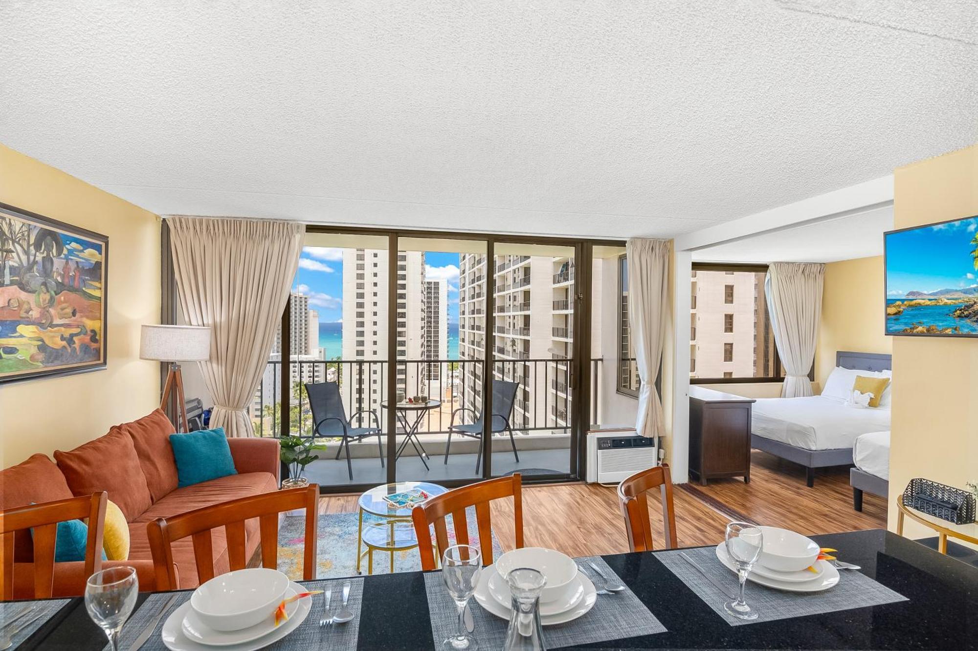 Beautiful 1Br, Steps To Waikiki Beach And Parking Honolulu Exterior foto